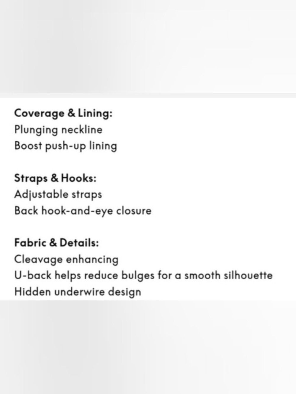 Lane Bryant Cacique Boost Plunge bra 44C - Picture 3 of 11